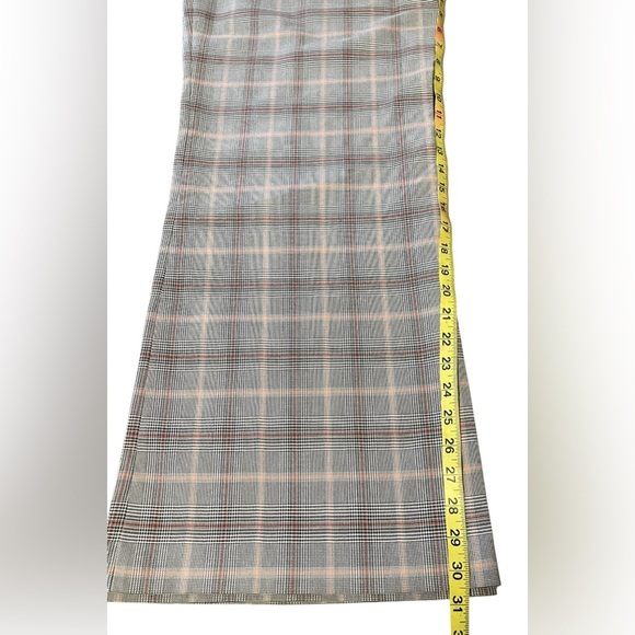 ANTONIO MELANI womens Gray plaid pants - Picture 4 of 7